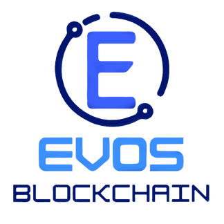 The Evos Education logo - an uppercase 'E' with an artistic circle around it and the word 'EVOS' beneath it.